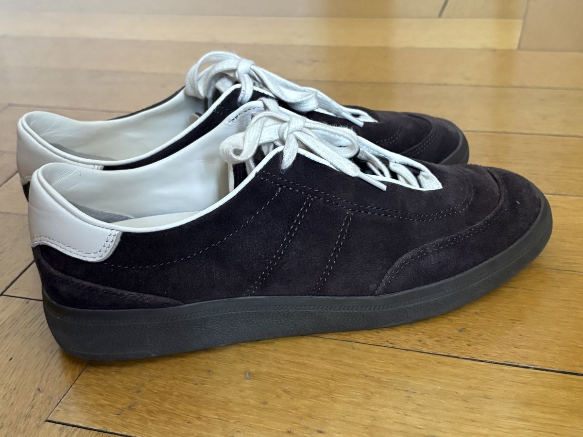 Massimo Dutti Scarpe da donna: Massimo dutti burgundy suede sneakers – Usato da Genève venduto da ram_68rc 2