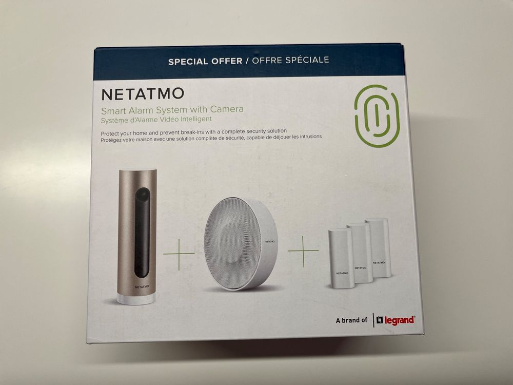 SYSTEME ALARME VIDEO INTELLIGENT NETATMO.