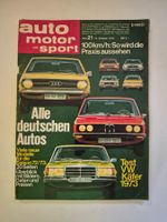 Auto Motor und Sport Heft 21 14.10.1972