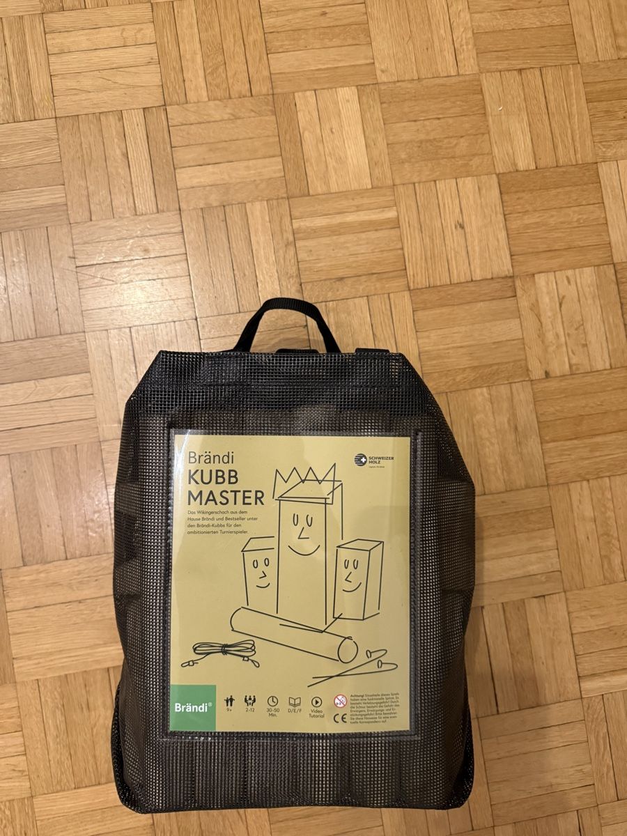Brändi Giochi: Brändi Kubb Master, in robuster Tragtasche – Nuovo (secondo la descrizione) da Bern venduto da anii_i 1