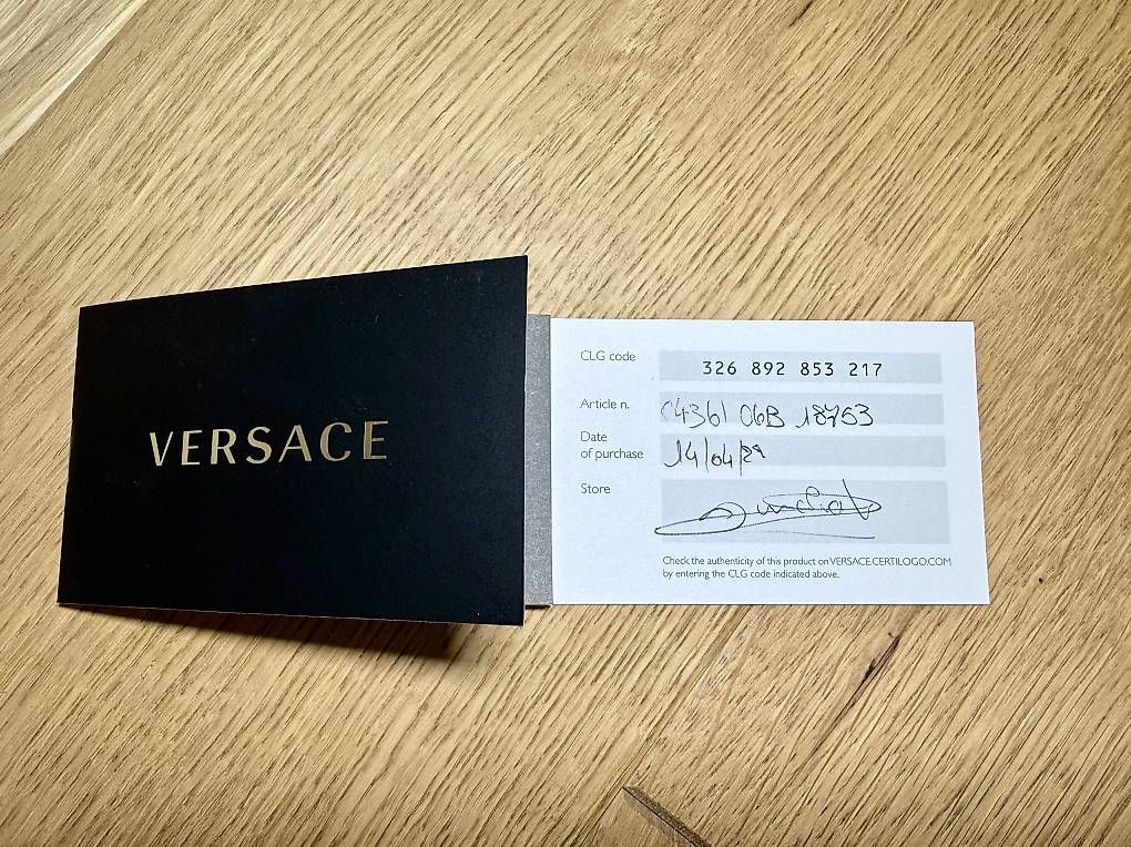 Versace Lunettes & Verres: Versace Medusa Biggie – D'occasion à Petit-Lancy par quent1213 2
