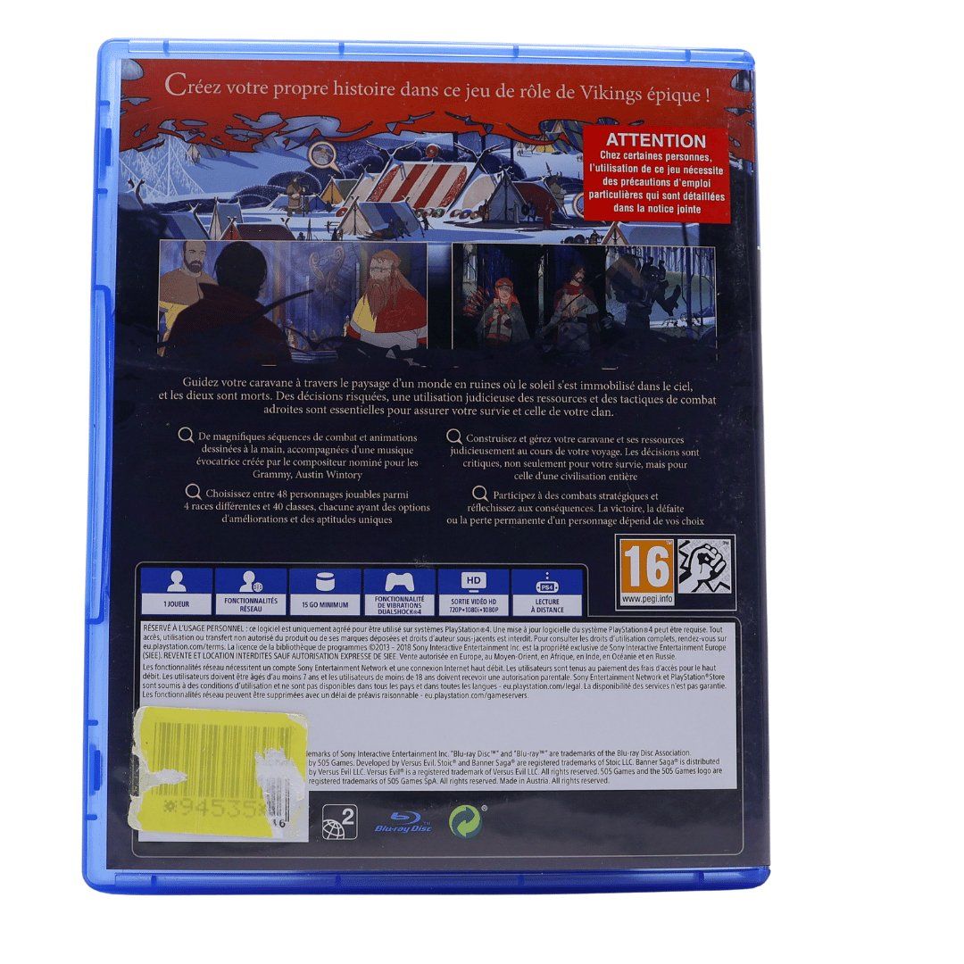 Jeux: The Banner Saga Trilogy Bonus Edition - PS4 – D'occasion à Paudex par dindeboy 2