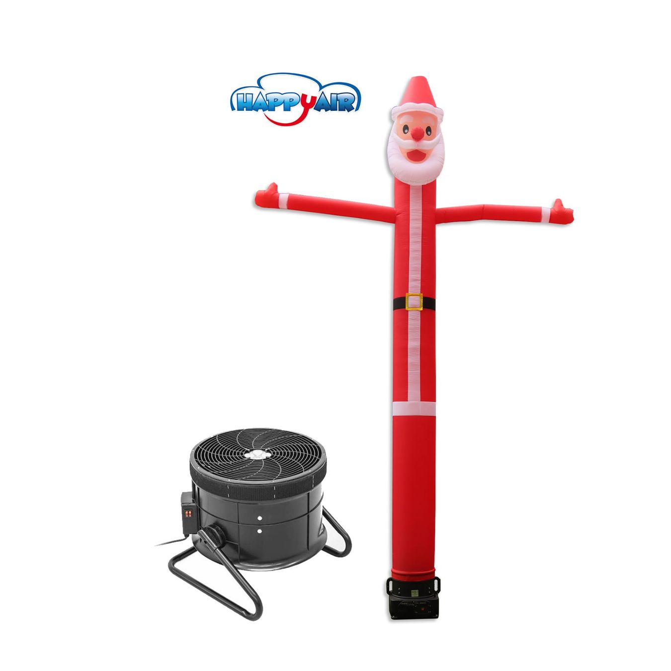Ventilatori: Weihnachtsmann Sky Dancer mit Gebläse  - 6m – Nuovo e nell'imballaggio originale da Tesserete venduto da Happyair-Schweiz