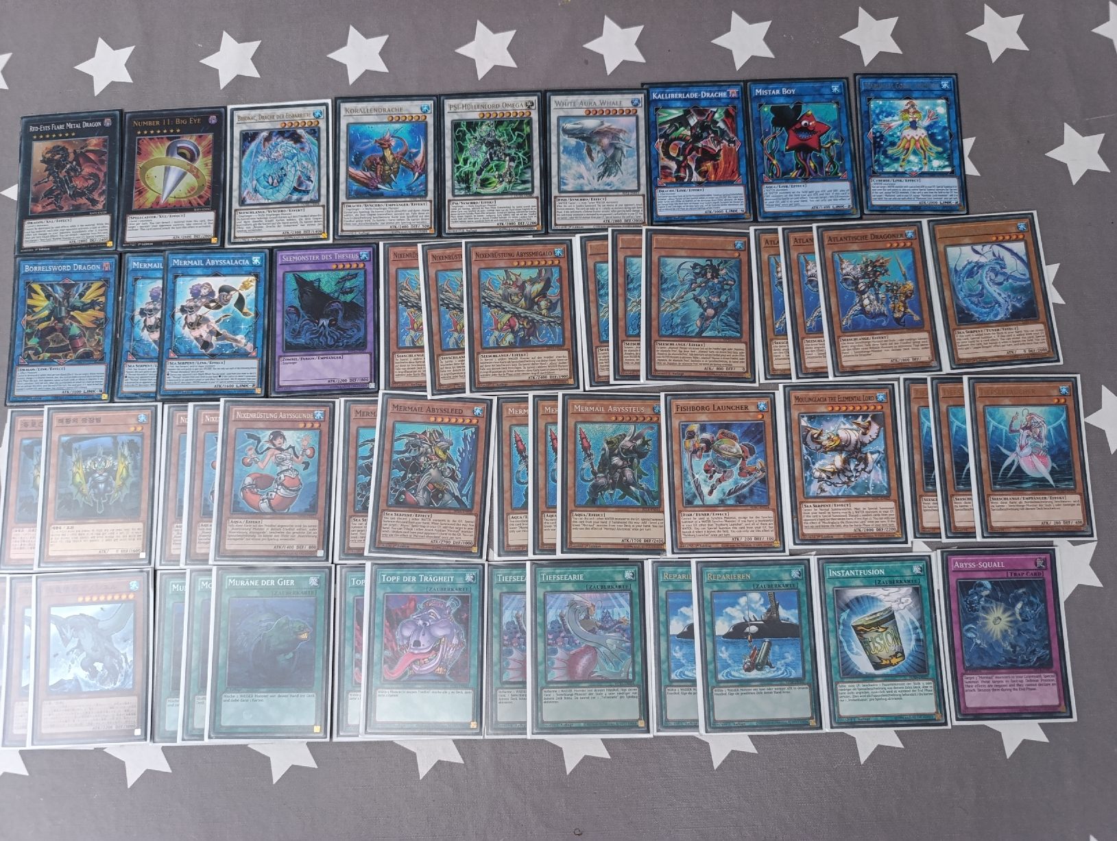 Yugioh Carte collezionabili: Mermail Yu-Gi-Oh Deck Nixenrüstung Atlantisch – Nuovo (secondo la descrizione) da Staufen venduto da bnd_cl5r