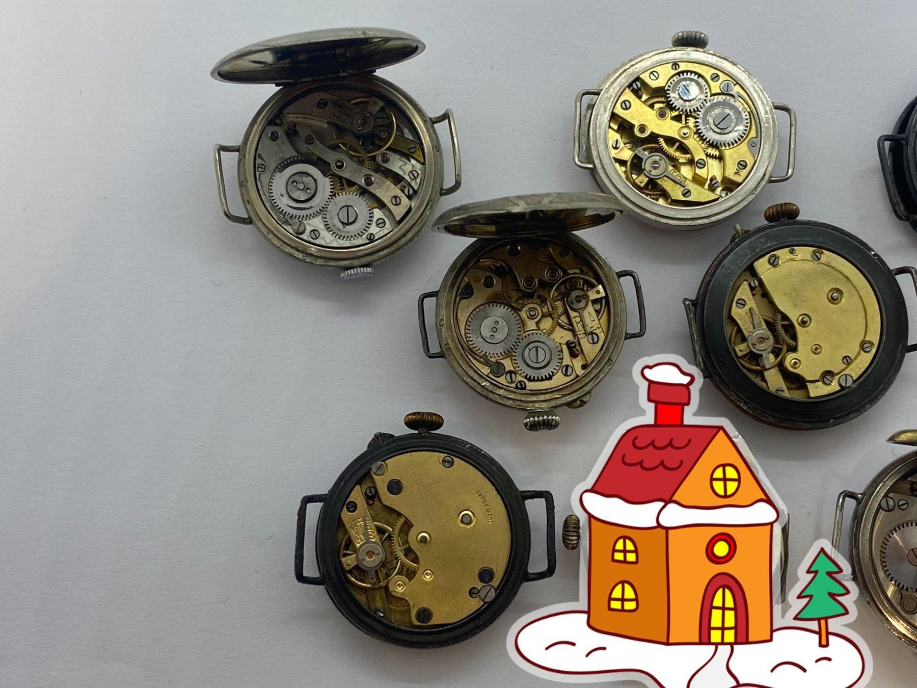 Orologi: 8 Uhren aus dem Ersten Weltkrieg – Usato da Bern venduto da Yunkom 3