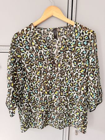 Marccain Animal Print /Leo Bluse 38