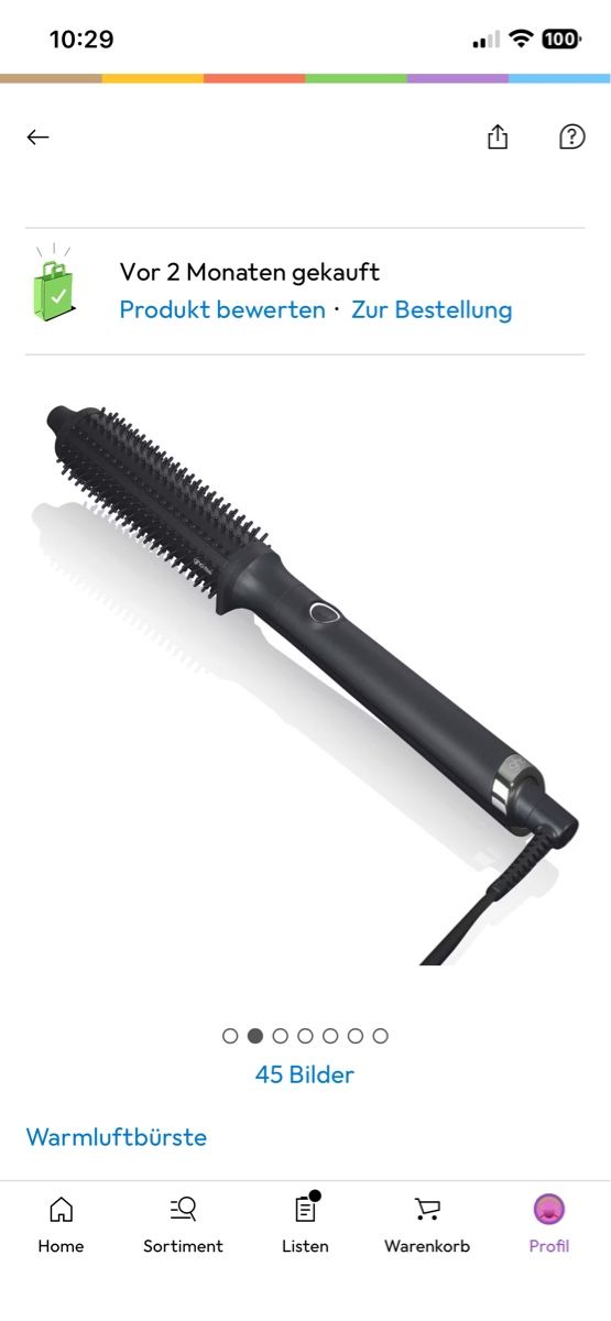 GHD Piastre & Arricciacapelli: GHD Rise - Lockenstab – Nuovo (secondo la descrizione) da Zürich venduto da eve_graf