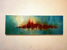 Oelbild Skyline