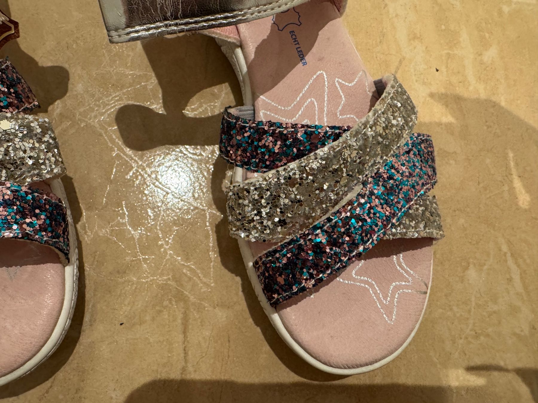 Scarpe per ragazze: Richter neue Glitzer Sandalen, 31 – Nuovo e nell'imballaggio originale da Klingnau venduto da Markus14 4