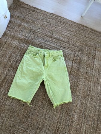 Lime Grüne EDC Denim Shorts, Vintage. Gr. S!