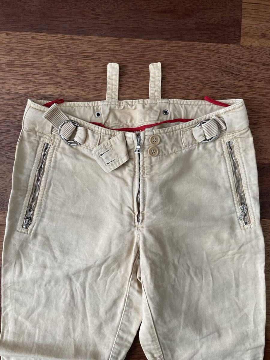 Prada Pantaloni: Prada - Hose chino beige Grösse 40 - 7/8 – Usato da Zürich venduto da Rollladen
