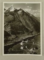 J. GABERELL: ZERMATT, RIFFELALP, WEISSHORN ORIGINAL-FOTO