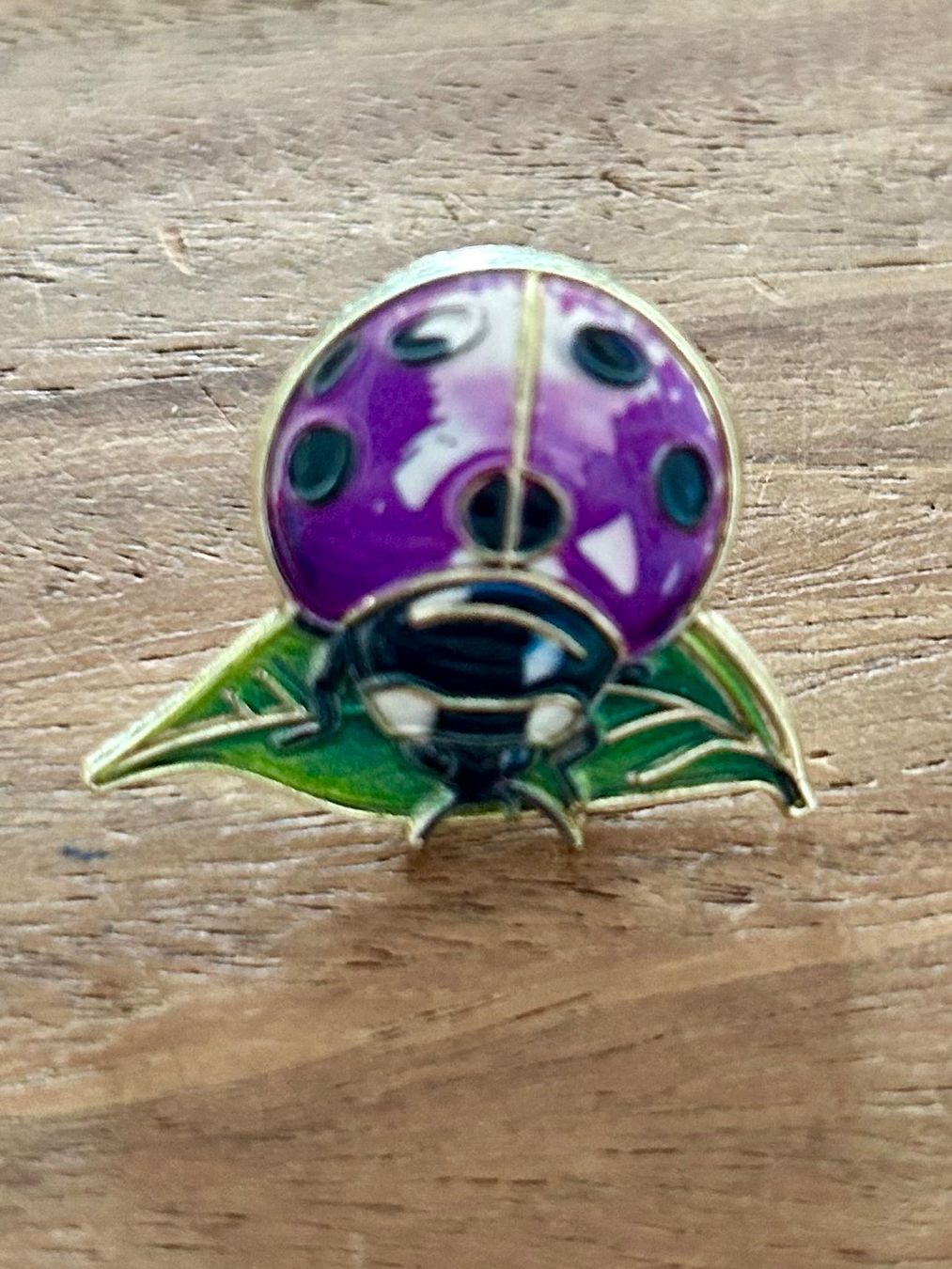 Placchette & Badge: Pin Marienkäfer – Nuovo e nell'imballaggio originale da Geneve venduto da vane267