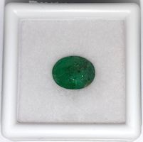 1x émeraude Zambie 10x8 mm - 2.48 ct - Valeur 173.- Fr