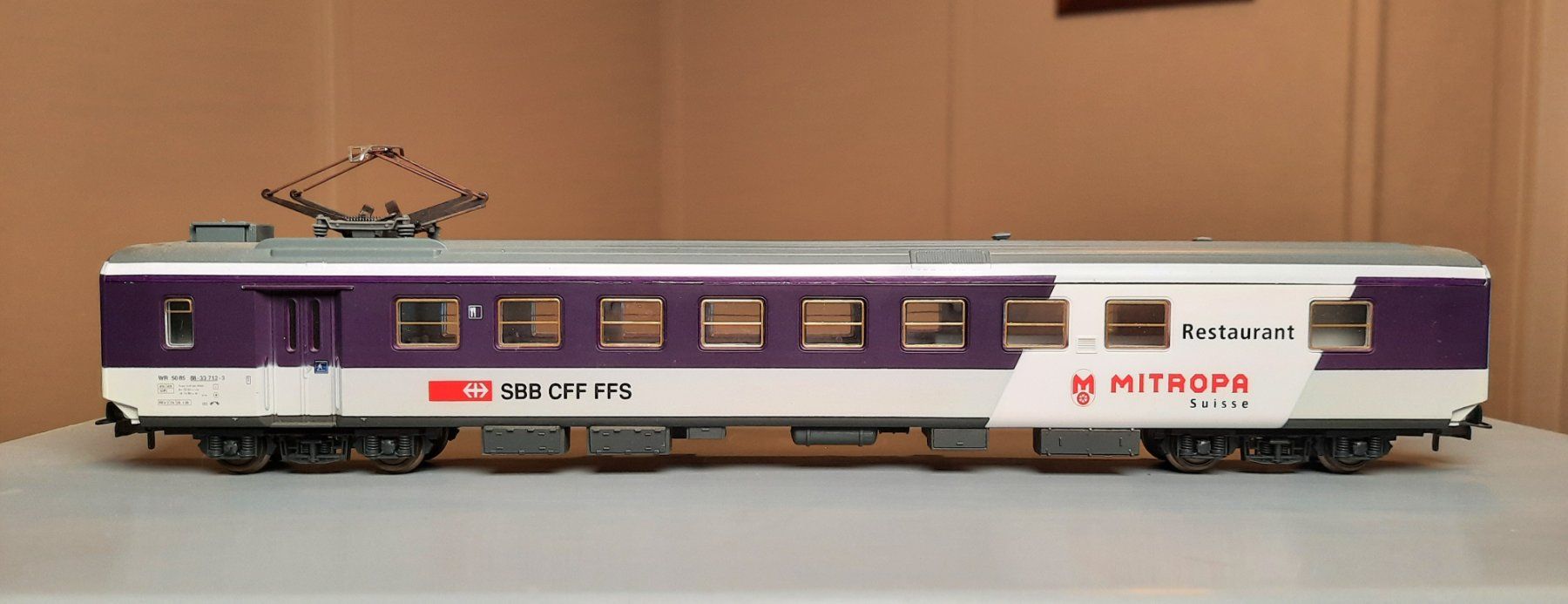 Lima Modellini di ferrovie: Lima L309003 SBB Speisewagen Mitropa – Usato da Bever venduto da Berninascia 3
