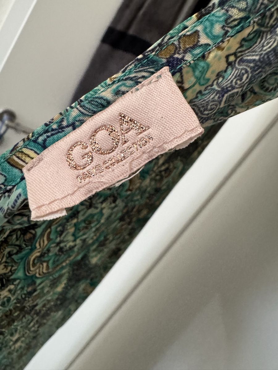 Goa Vestiti: Robe longue dos nu GOA, NEUVE, Taille S 100% polysoie – Nuovo e nell'imballaggio originale da Colombier NE venduto da kajo04 5
