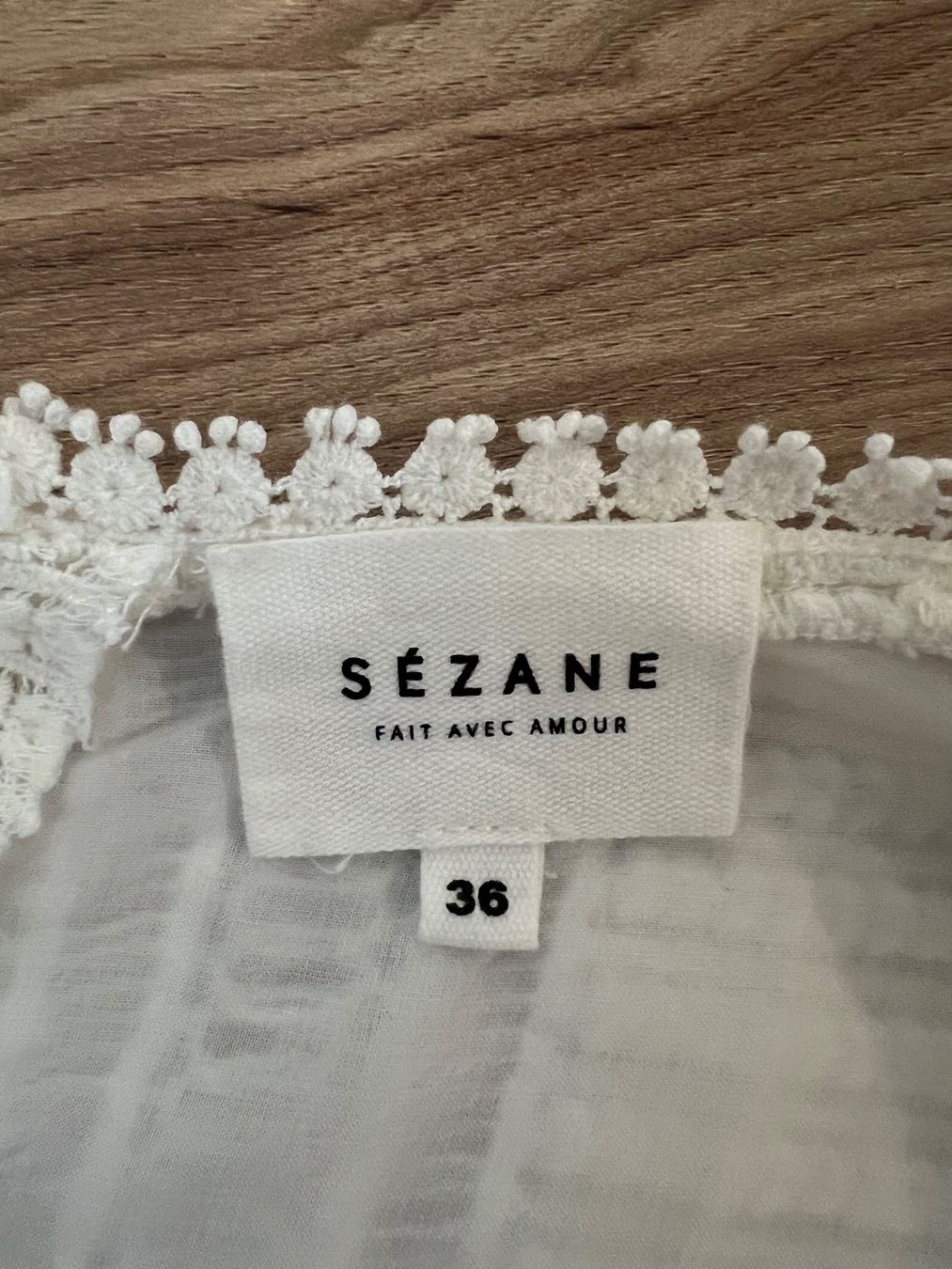 Sezane Vestiti: Sezane dress, size 36, 100% cotton – Usato da Arzier Le Muids venduto da oma_w5bq 3