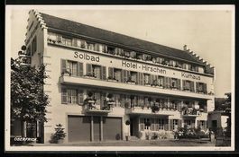 AK Oberfrick, Kurhaus-Hotel Hirschen