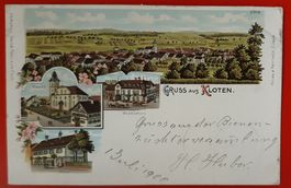 Gruss aus Kloten 1900