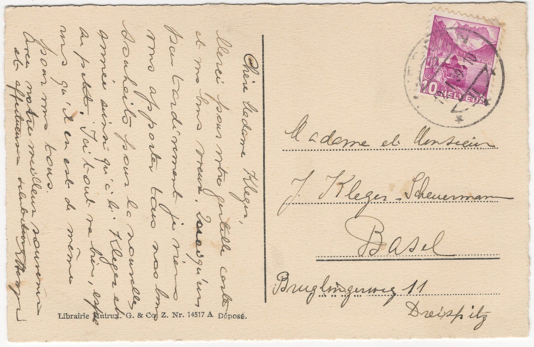 Cartoline postali: Yverdon, l'Embouchure du Buron – Usato da Eglisau venduto da Chperfins 1