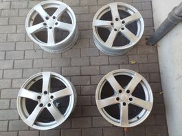 4xAlufelgen 7,5x17" LK5x112 ET 35 NL 66,5