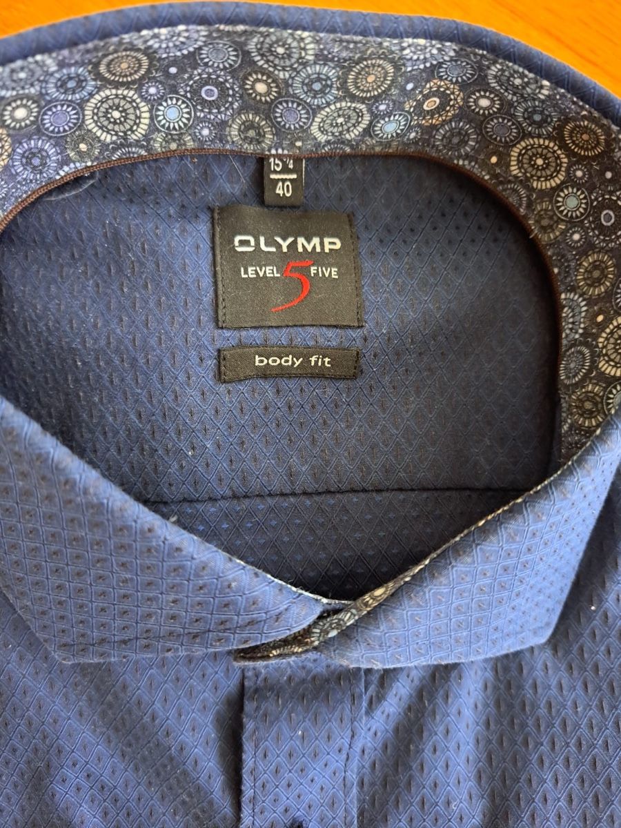 Camicie: Olymp body fit Hemd dunkelblau Gr. 40 – Nuovo (secondo la descrizione) da Balzers venduto da lea_sy5p 1