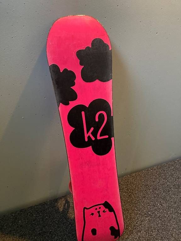 K2 Board: Snowboard enfant avec fixation K2 110cm – Usato da Hünibach venduto da MiBenoit 1