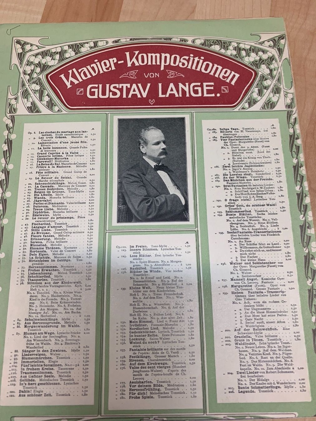 Libri: Klaviernoten Gustav Lange – Usato da Oberweningen venduto da Jogi2