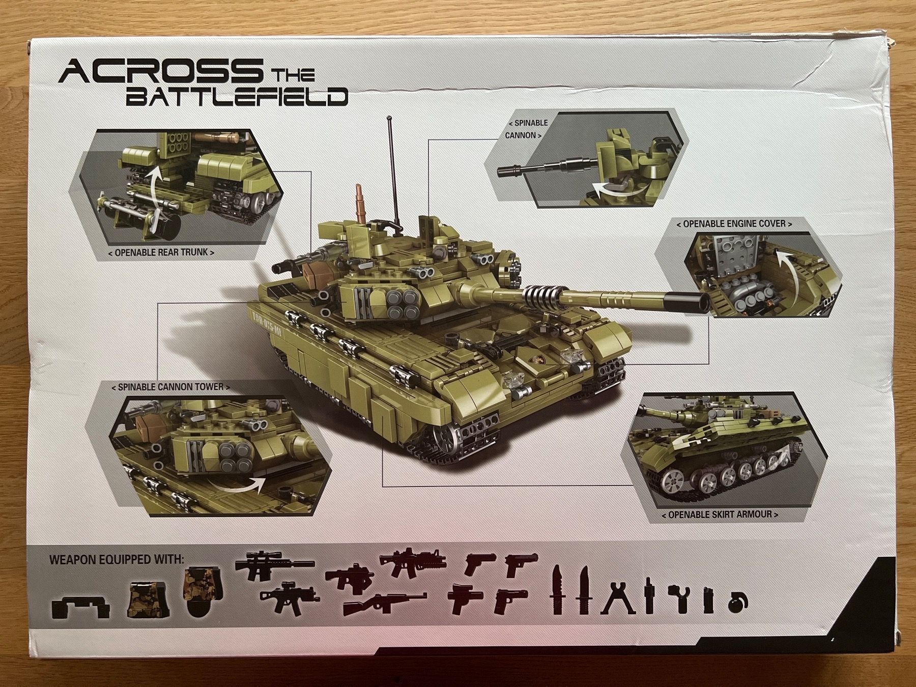 Xingbao Kit di costruzioni: Panzer aus Klemmbausteine OVP – Nuovo e nell'imballaggio originale da Uznach venduto da Apuutze 2