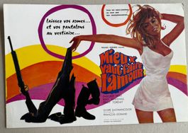 🟡ORIGINAL Kino AUSHANG MIEUX VAUT FAIRE L’AMOUR 70s EROTIK