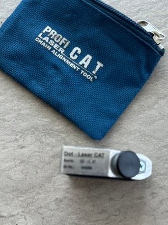 Tutti gli attrezzi: Profi C.A.T. Laser Chain Alignment Tool mit Tasche – Usato da Schocherswil venduto da Bronco17 1