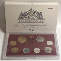 ÖSTERREICH 1992 Kleinmünzensatz PP