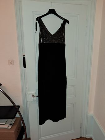 Elegantes, schwarzes Abendkleid, Grösse 40, Top Zustand