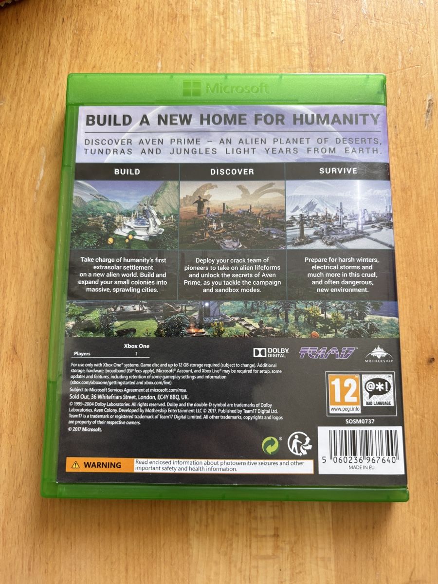 Giochi: Aven Colony Xbox One – Usato da Luzern venduto da Armastra 1