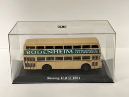 Büssing D2U 1951 - Doppeldeckermodell 1:72