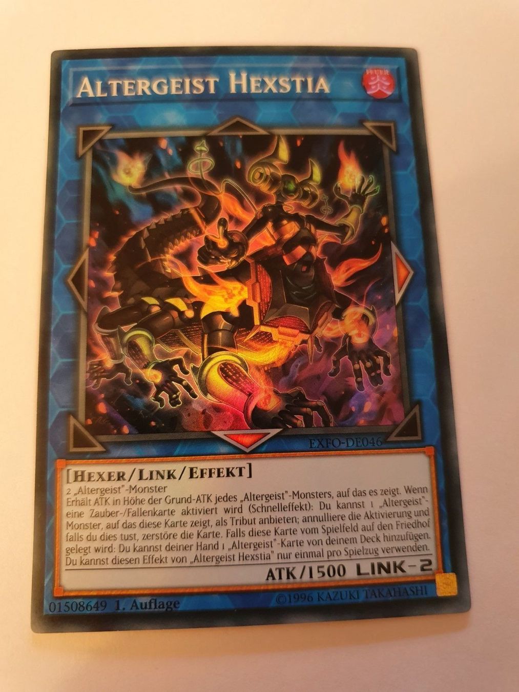 Yugioh Carte collezionabili: Yugioh Altergeist Hexstia super rar holo – Usato da Oberdorf BL venduto da BaldenEagle