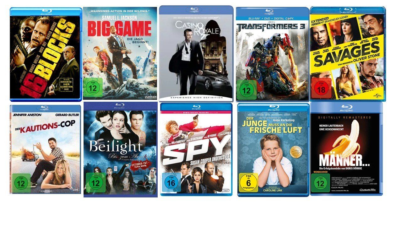 Alle DVDs: Bluray Sammlung – Gebraucht aus Wettingen von Reviled