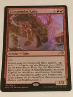 TCG Magic The Gathering MTG De NEO 166 FOIL Donnernder Raiju
