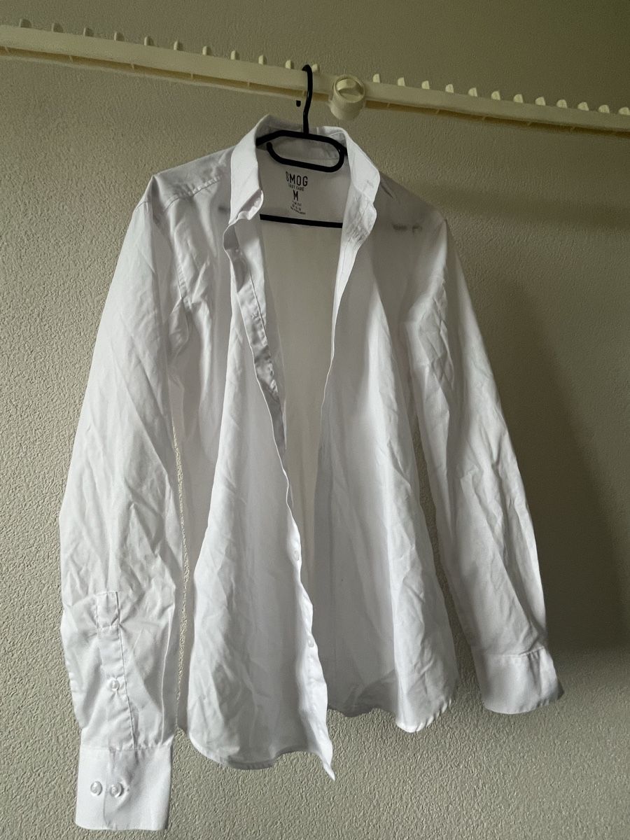 Camicette: Bluse Weiss Grösse M – Nuovo (secondo la descrizione) da Giswil venduto da Mauritius9026