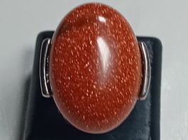 damen ring mit goldfluss,,modeschmuck