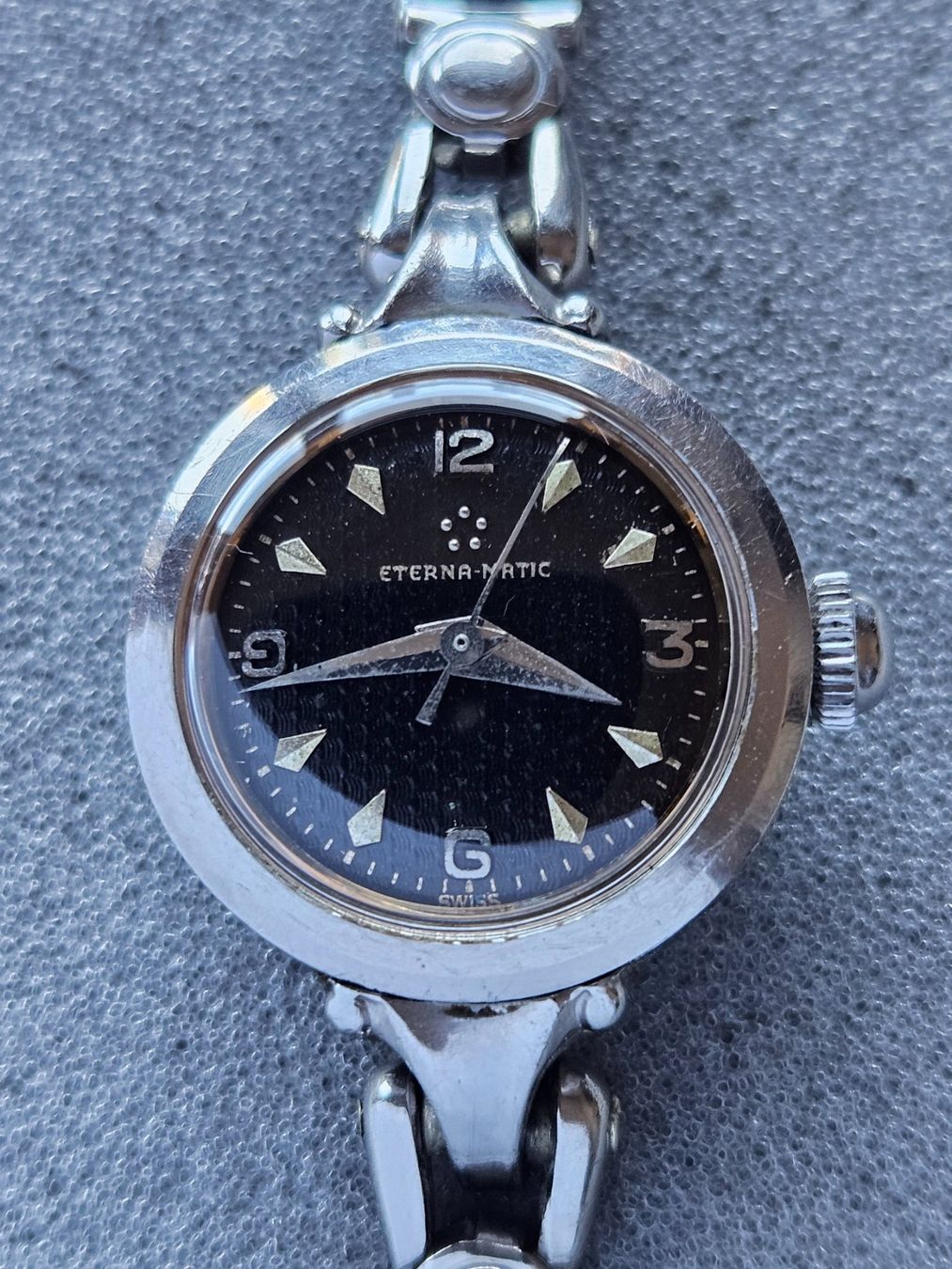 Eterna Orologi: Eterna Matic aus 1954 Damenuhr wunderschön – Usato da Berikon venduto da mmm21