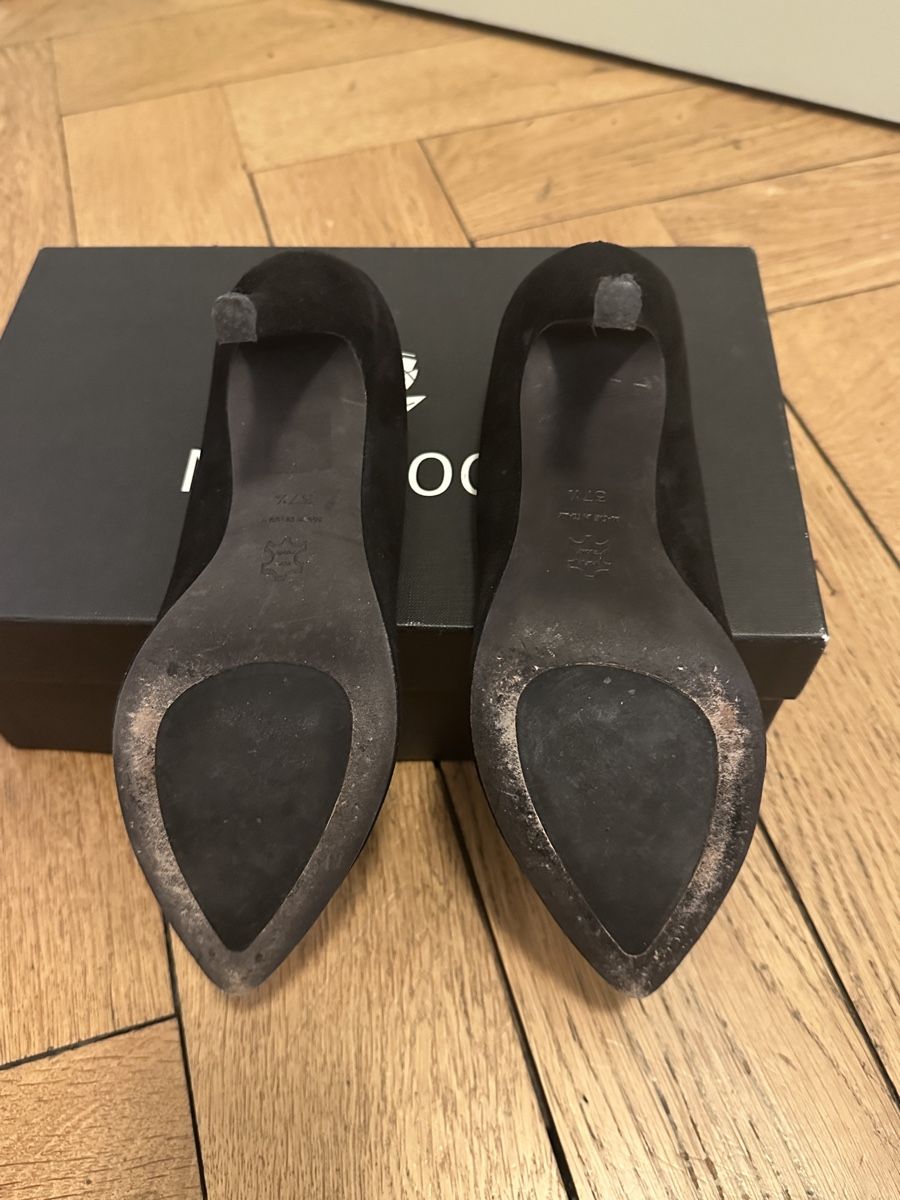 Navyboot Damenschuhe: Navyboot Schwarze Wildleder Pumps – Gebraucht aus Basel von viasen 2