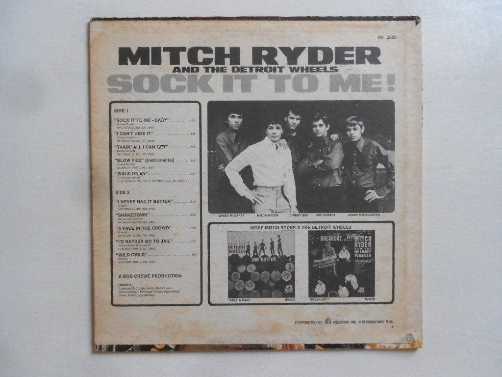 Schallplatten: MITCH RYDER  -  SOCK IT TO ME ! – Gebraucht aus Bex von Giorgiob 1