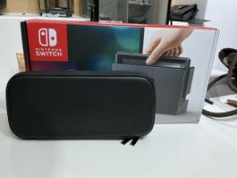 Nintendo Switch Neon Blue/Red + 128Gb microSD + case