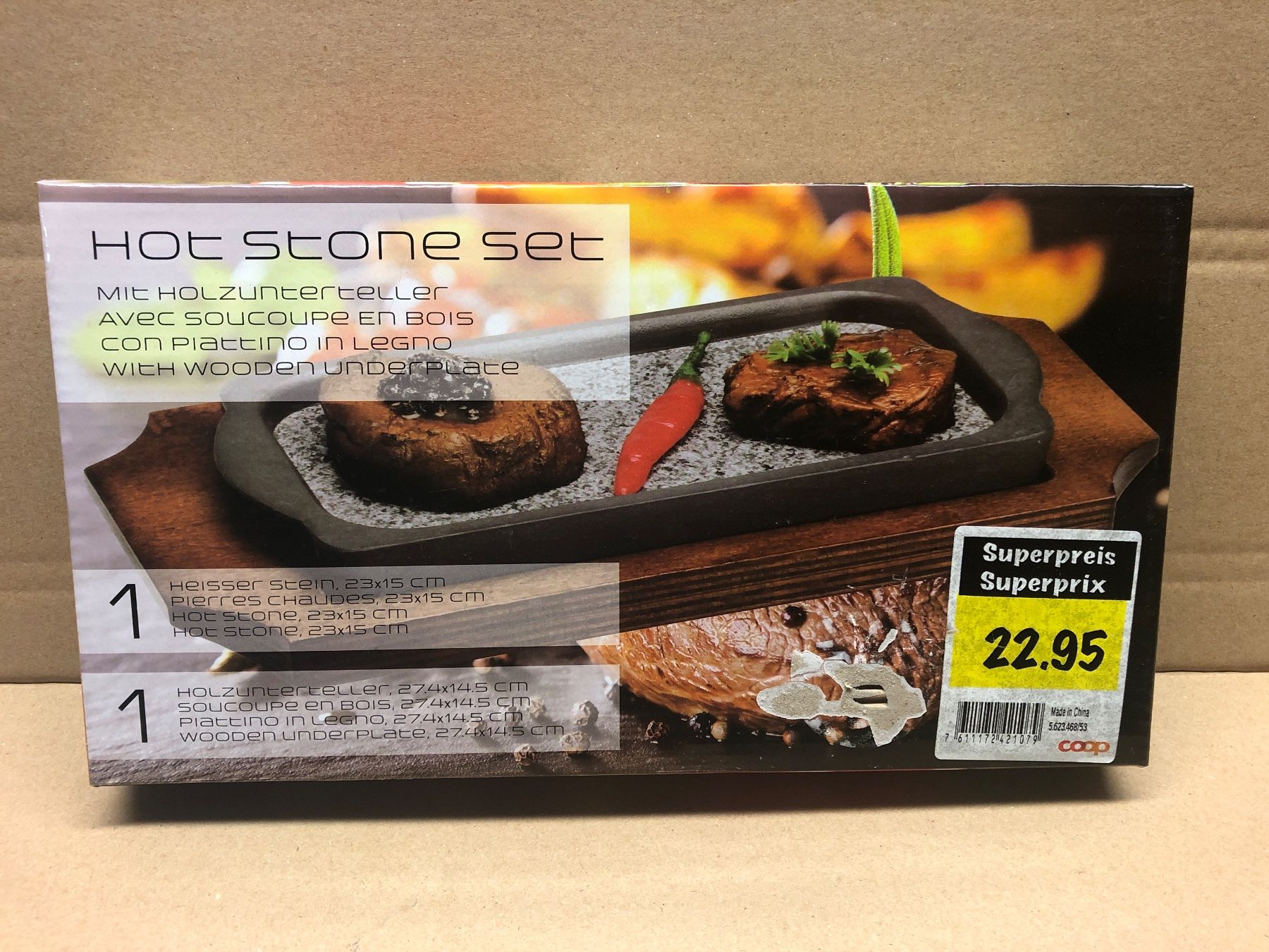 Steine & Dachziegeln: Hot Stone Set – Neu und originalverpackt aus Pfungen von Psidney