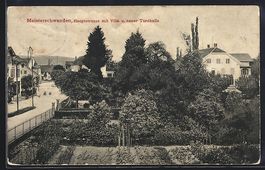 Meisterschwanden, Hauptstrasse mit Villa