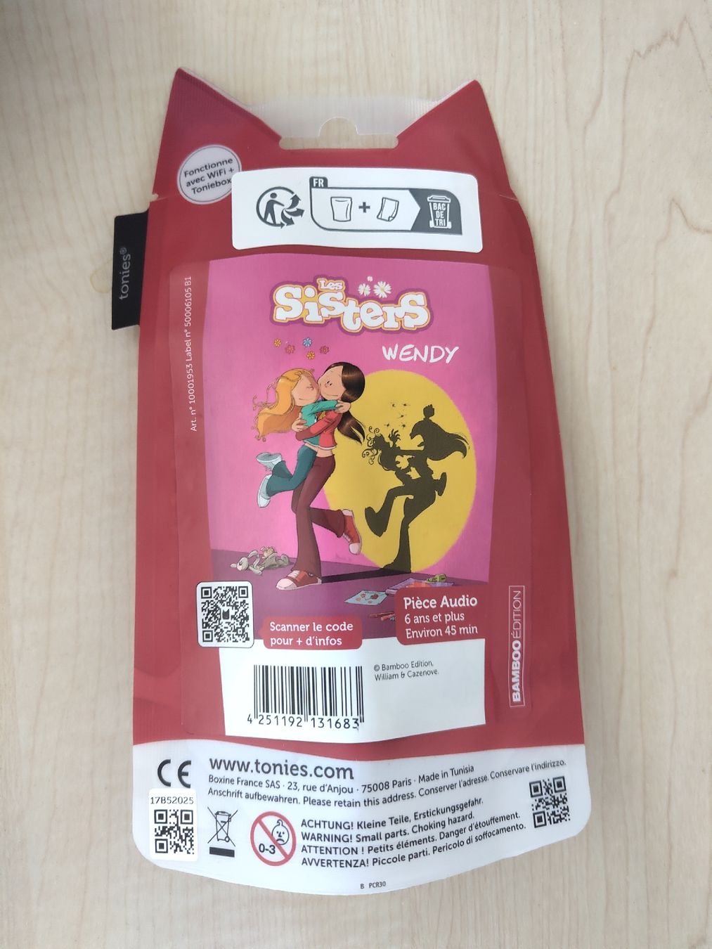 Audiolibri: Tonies Les Sisters Wendy – Nuovo e nell'imballaggio originale da La Chaux-de-Fonds venduto da Kayidan 1