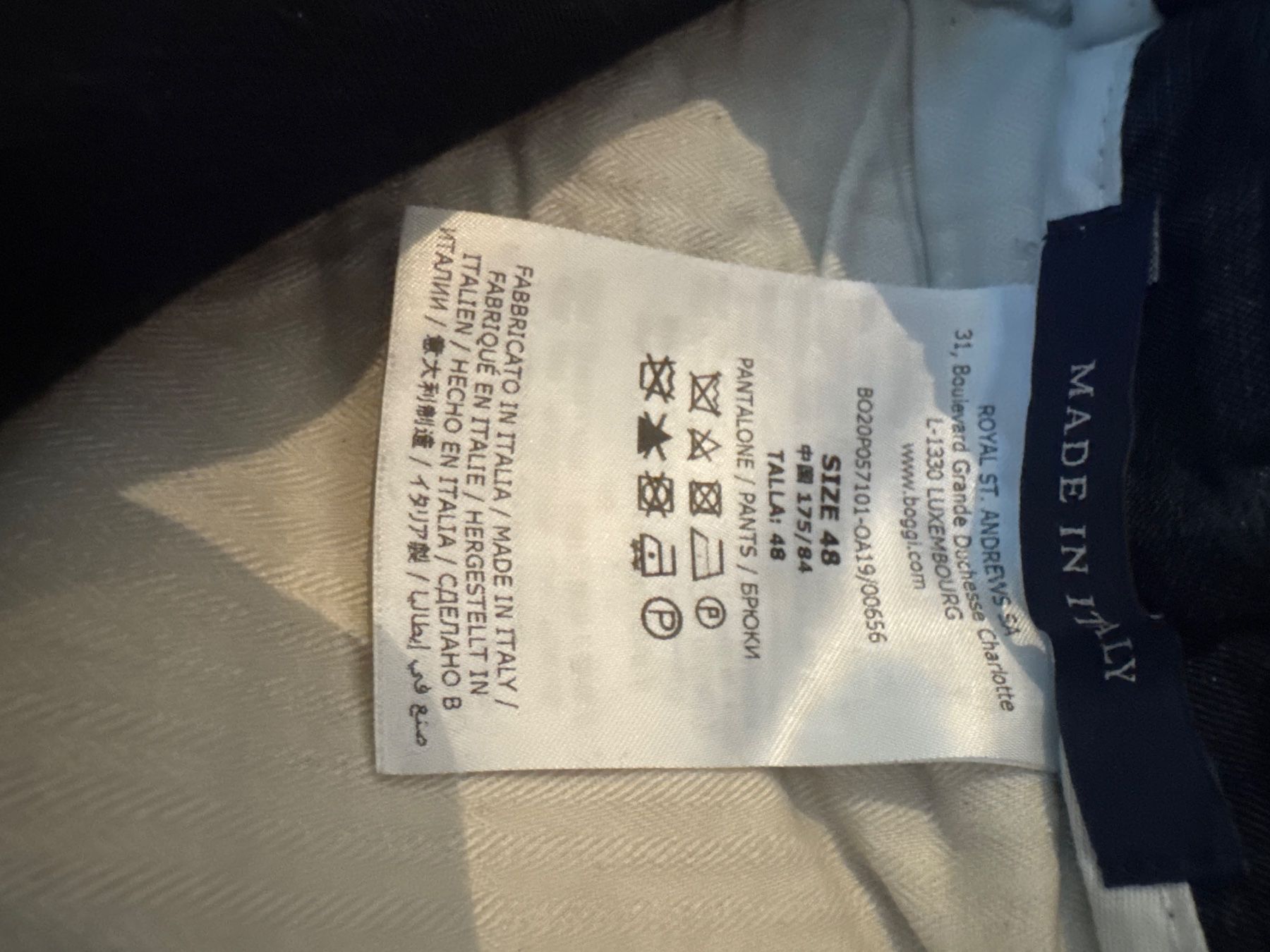 Boggi Pantaloni: Boggi Leinenhose (Gr. 48) – Usato da Zürich venduto da L_12 2