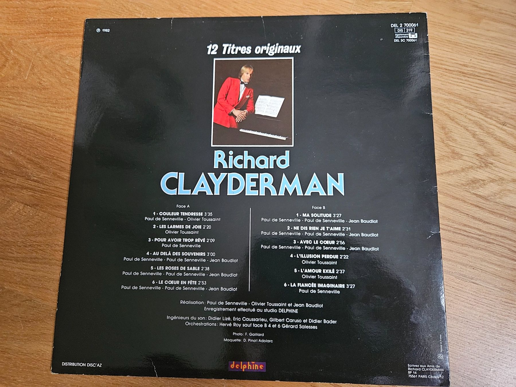 Schallplatten: Richard Clayderman - Couleur Tendresse – Gebraucht aus Liestal von tower01 1