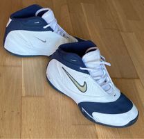 Nike Air Flight Basketballschuhe weiss blau Grösse 45